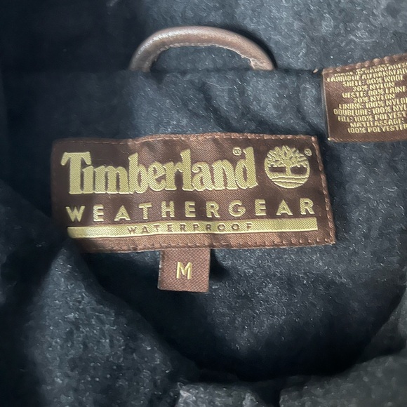 Timberland Men's Classic Black Wool Blend Field Jacket‎ - M - Picture 6 of 12